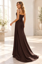 Striking Sheath Sweetheart Sleeveless Lace Up Floor Length Prom Dress