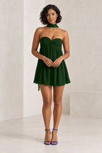 Romantic A-Line Sweetheart Sleeveless Lace-Up Back Mini Homecoming Dress