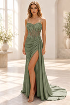 Striking Sheath Sweetheart Sleeveless Lace Up Floor Length Prom Dress