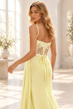 Striking Sheath Sweetheart Sleeveless Lace Up Floor Length Prom Dress