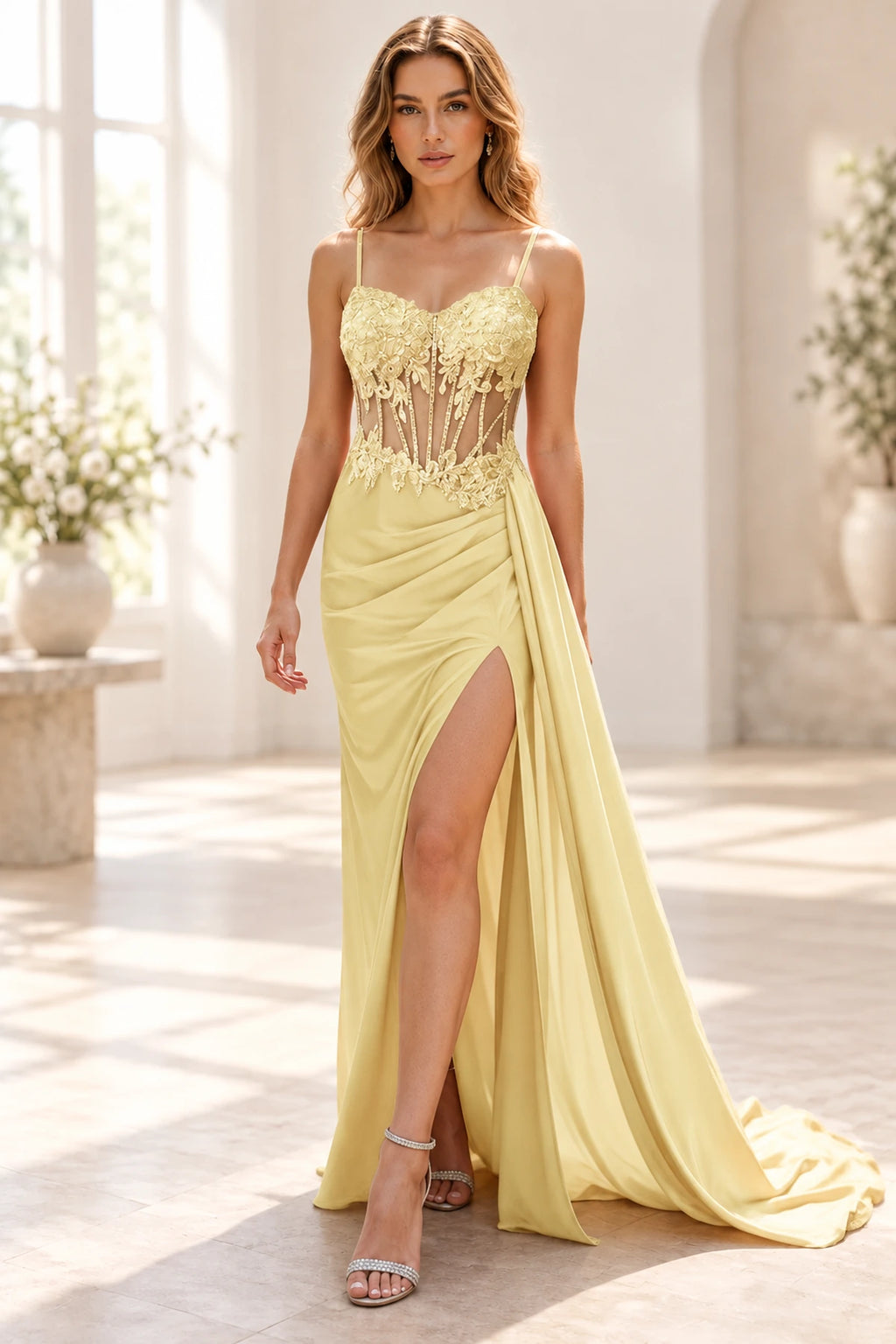 Striking Sheath Sweetheart Sleeveless Lace Up Floor Length Prom Dress