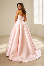 blush-pink-strapless-ball-gown-wedding-guest-dress-back.webp