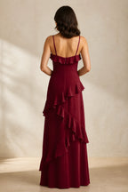 burgundy-v-neck-ruffle-bridesmaid-dress-back.webp