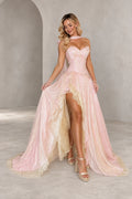 glamorous-sequin-chiffon-sweetheart-corset-prom-dress