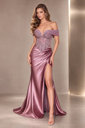 graceprom-mauve-satin-beaded-off-shoulder-prom-dress-front.webp