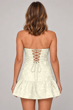 pale-yellow-lace-up-ruffle-mini-homecoming-dress-back